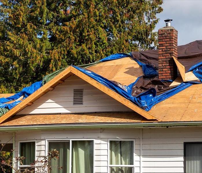 Roof Damage After A Storm